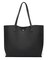 Dreubea Women's Soft Faux Leather Tote Shoulder Bag from, Big Capacity Tassel Handbag Black
